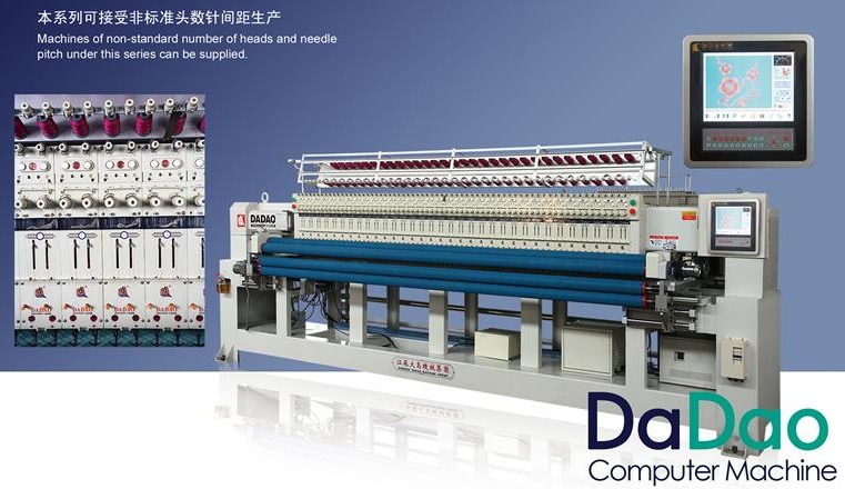 高速繡花機(jī)機(jī)頭沒斷線亮紅燈怎么維修？(圖1)